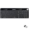 Delton KB90 Solar Keyboard for PC Laptop Travel Home Office Remote Work Anywhere DKBSLR90 - alternate 1